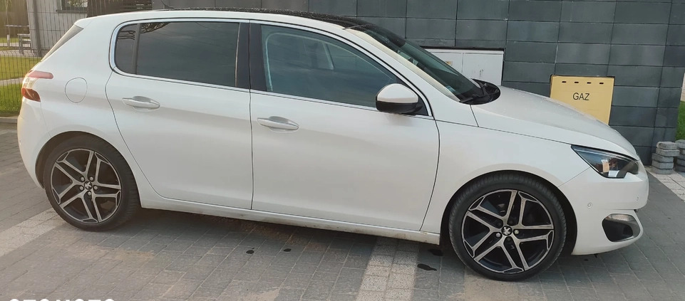 Peugeot 308 cena 37900 przebieg: 230000, rok produkcji 2014 z Warszawa małe 46